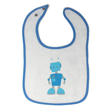 Cloth Bibs for Babies Mr. Robot 4 Forth Birthday Characters Robots Cotton
