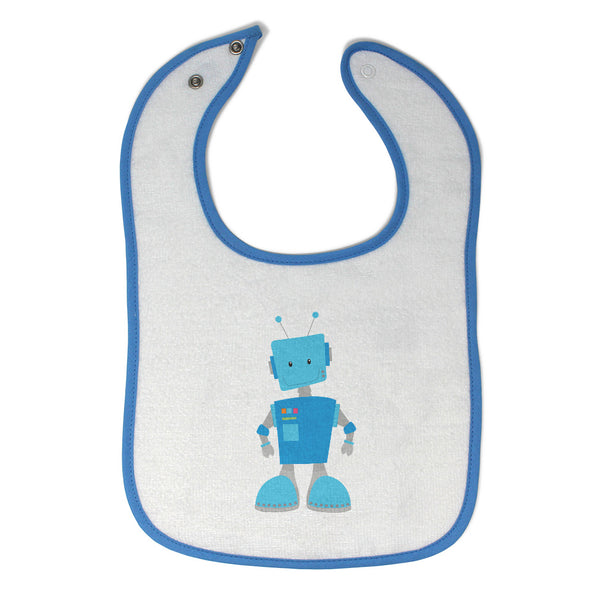 Cloth Bibs for Babies Mr. Robot 4 Forth Birthday Characters Robots Cotton - Cute Rascals