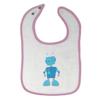 Cloth Bibs for Babies Mr. Robot 4 Forth Birthday Characters Robots Cotton - Cute Rascals
