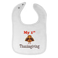 Cloth Bibs for Babies My First Thanksgiving Baby Accessories Burp Cloths Cotton