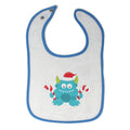 Cloth Bibs for Babies Blue Monster Lollipop Characters Monsters Baby Accessories