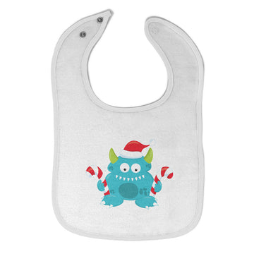 Cloth Bibs for Babies Blue Monster Lollipop Characters Monsters Baby Accessories