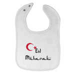 Cloth Bibs for Babies Eid Mubarak Blessed with Turkish Flag Arabic Cotton - Cute Rascals