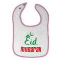 Cloth Bibs for Babies Eid Mubarak Arabic Baby Accessories Burp Cloths Cotton