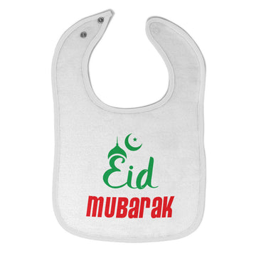 Cloth Bibs for Babies Eid Mubarak Arabic Baby Accessories Burp Cloths Cotton