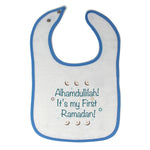 Cloth Bibs for Babies Alhamdullilah It's My First Ramadan Arabic Cotton - Cute Rascals