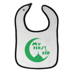 Cloth Bibs for Babies My First Eid Arabic Baby Accessories Burp Cloths Cotton - Cute Rascals