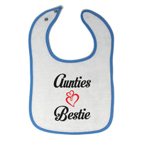 Cloth Bibs for Babies Aunties Bestie Love Family & Friends Aunt Baby Accessories - Cute Rascals
