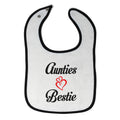 Cloth Bibs for Babies Aunties Bestie Love Family & Friends Aunt Baby Accessories