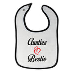 Cloth Bibs for Babies Aunties Bestie Love Family & Friends Aunt Baby Accessories - Cute Rascals