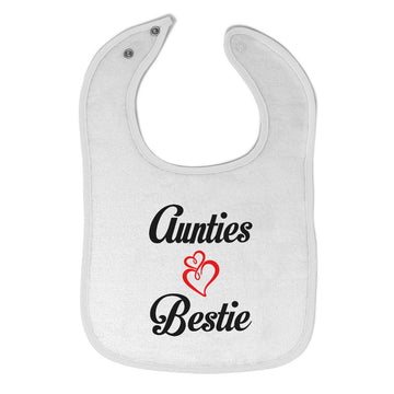 Cloth Bibs for Babies Aunties Bestie Love Family & Friends Aunt Baby Accessories