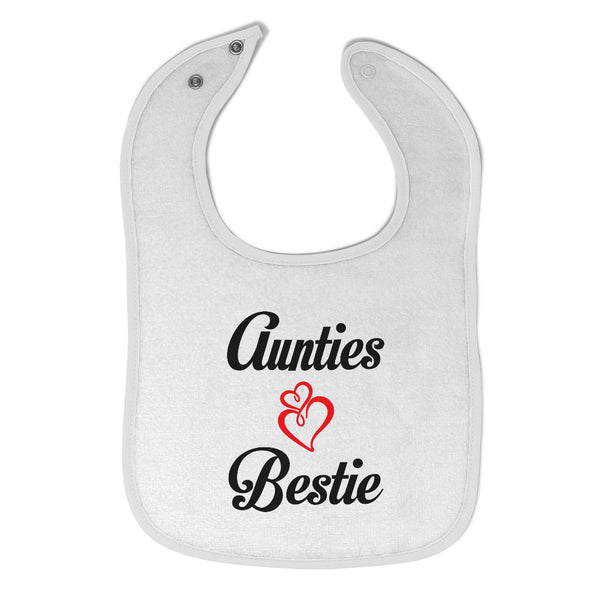 Cloth Bibs for Babies Aunties Bestie Love Family & Friends Aunt Baby Accessories - Cute Rascals