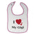 Cloth Bibs for Babies I Love My Gigi Heart Family & Friends Aunt Cotton - Cute Rascals