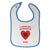 Cloth Bibs for Babies I Love My Albanian Dad Countries Baby Accessories Cotton - Cute Rascals
