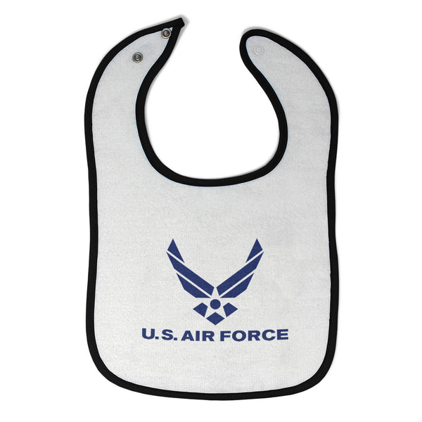 Cloth Bibs for Babies U.S Air Force Baby Accessories Burp Cloths Cotton - Cute Rascals