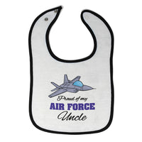 Cloth Bibs for Babies Proud of My Air Force Uncle Baby Accessories Cotton - Cute Rascals