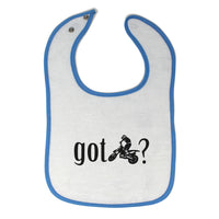 Cloth Bibs for Babies Got Motocross Baby Accessories Burp Cloths Cotton - Cute Rascals