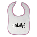 Cloth Bibs for Babies Got Motocross Baby Accessories Burp Cloths Cotton - Cute Rascals