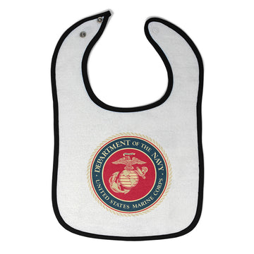 Cloth Bibs for Babies Department Navy Us Marine Corp Baby Accessories Cotton