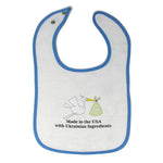 Cloth Bibs for Babies Made in Usa with Ukrainian Ingredients Baby Accessories - Cute Rascals