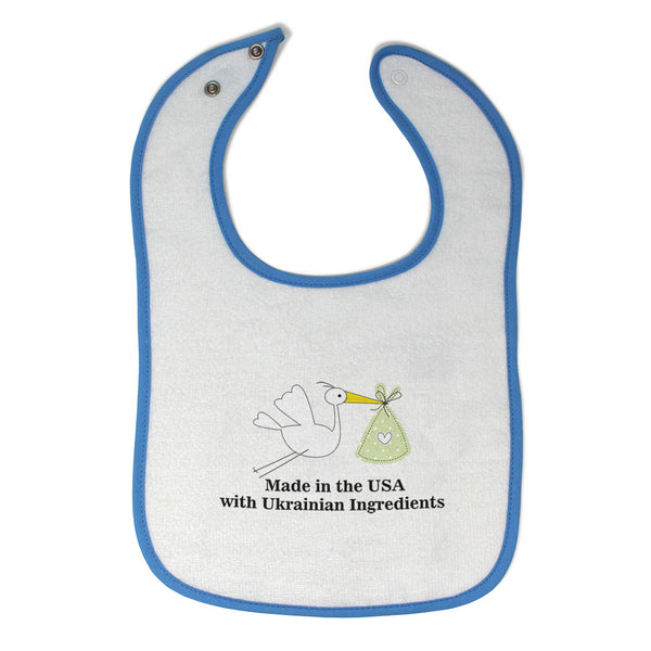 Cloth Bibs for Babies Made in Usa with Ukrainian Ingredients Baby Accessories - Cute Rascals
