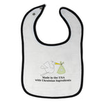 Cloth Bibs for Babies Made in Usa with Ukrainian Ingredients Baby Accessories - Cute Rascals