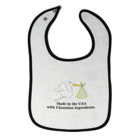 Cloth Bibs for Babies Made in Usa with Ukrainian Ingredients Baby Accessories - Cute Rascals