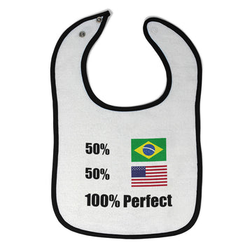 Cloth Bibs for Babies 50% Brazilian American 100% Perfect #1 Baby Accessories