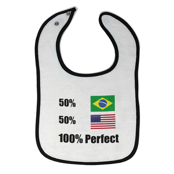 Cloth Bibs for Babies 50% Brazilian American 100% Perfect #1 Baby Accessories - Cute Rascals