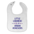 Baby Girl Bibs Little Lebowski Urban Achievers Style 2 Burp Cloths Contrast Trim