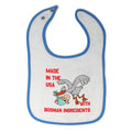 Cloth Bibs for Babies Made in The Usa with Bosnian Ingredients Baby Accessories