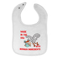 Cloth Bibs for Babies Made in The Usa with Bosnian Ingredients Baby Accessories