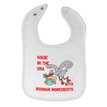 Cloth Bibs for Babies Made in The Usa with Bosnian Ingredients Baby Accessories - Cute Rascals