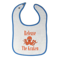 Cloth Bibs for Babies Release The Kraken Funny Humor Baby Accessories Cotton - Cute Rascals