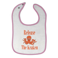 Cloth Bibs for Babies Release The Kraken Funny Humor Baby Accessories Cotton - Cute Rascals