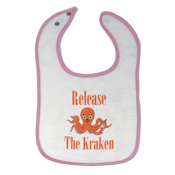 Cloth Bibs for Babies Release The Kraken Funny Humor Baby Accessories Cotton - Cute Rascals