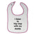 Cloth Bibs for Babies I Listen to Hip Hop with My Daddy Dad Father's Day Funny - Cute Rascals