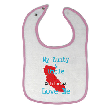 Cloth Bibs for Babies My Aunt Uncle in California Love Me Baby Accessories