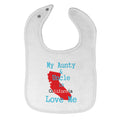 Cloth Bibs for Babies My Aunt Uncle in California Love Me Baby Accessories