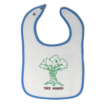 Cloth Bibs for Babies Tree Hugger Style B Funny Humor Baby Accessories Cotton