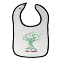 Cloth Bibs for Babies Tree Hugger Style B Funny Humor Baby Accessories Cotton
