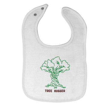 Cloth Bibs for Babies Tree Hugger Style B Funny Humor Baby Accessories Cotton
