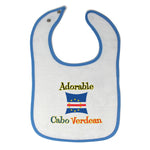 Cloth Bibs for Babies Adorable Cabo Verdean Cape Verde Baby Accessories Cotton - Cute Rascals