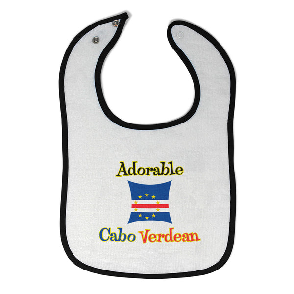 Cloth Bibs for Babies Adorable Cabo Verdean Cape Verde Baby Accessories Cotton - Cute Rascals