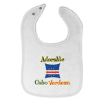 Cloth Bibs for Babies Adorable Cabo Verdean Cape Verde Baby Accessories Cotton - Cute Rascals