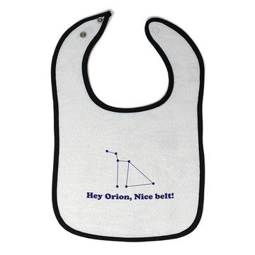 Cloth Bibs for Babies Hey Orion Nice Belt! Planets Space Baby Accessories Cotton