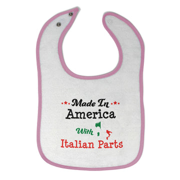 Cloth Bibs for Babies Made in America with Italian Parts A Baby Accessories