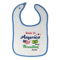 Cloth Bibs for Babies Made in America with Brazilian Parts A Baby Accessories