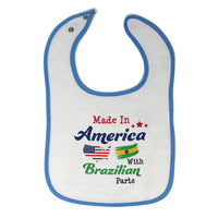 Cloth Bibs for Babies Made in America with Brazilian Parts A Baby Accessories - Cute Rascals