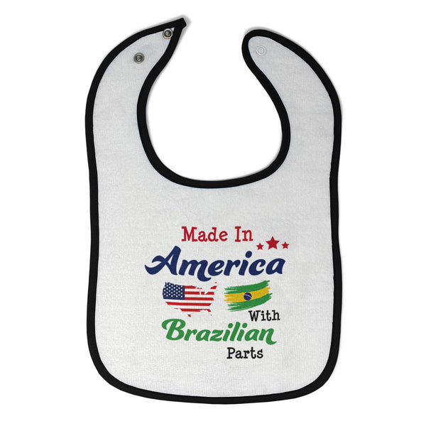 Cloth Bibs for Babies Made in America with Brazilian Parts A Baby Accessories - Cute Rascals